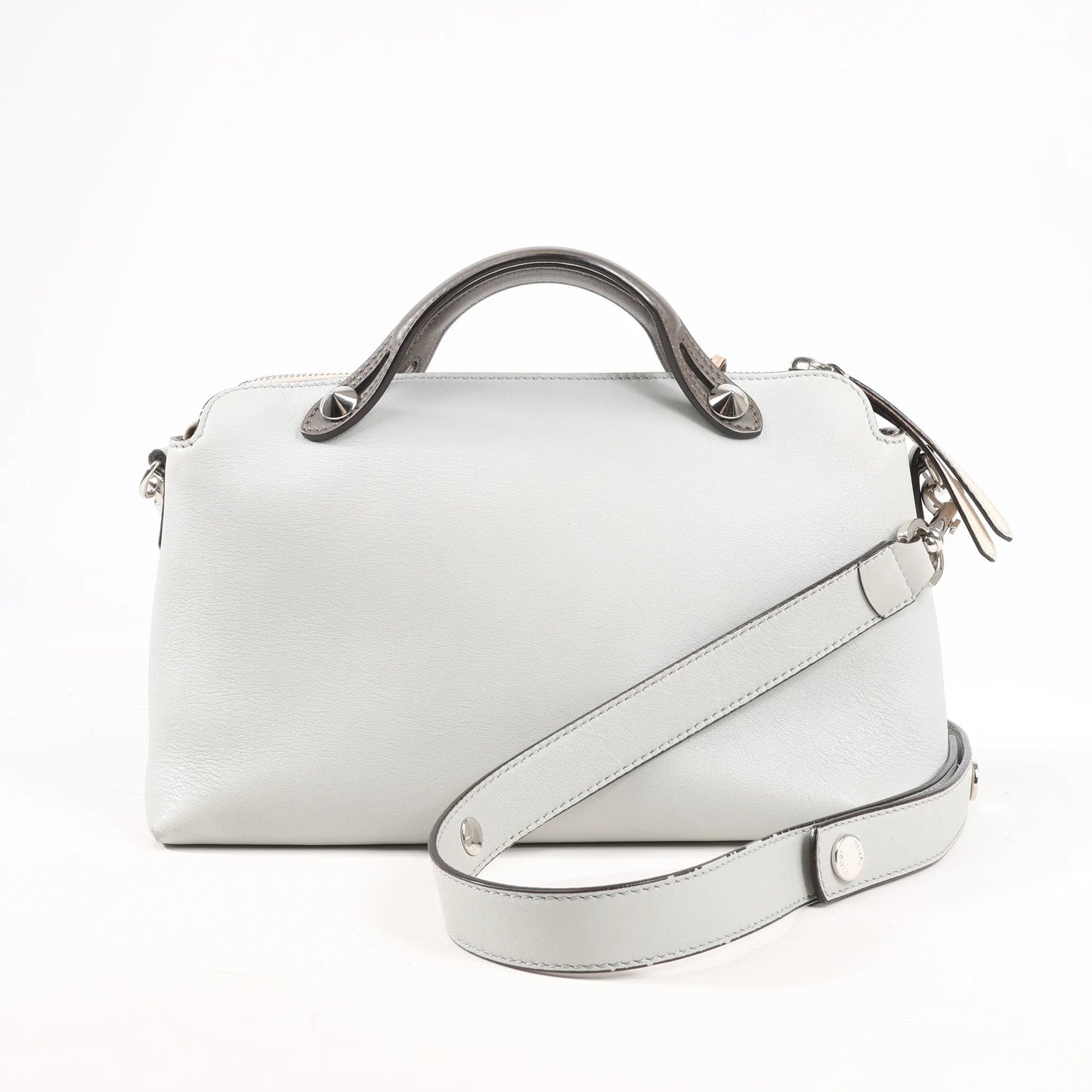 Fendi By The Way Medium Leather 2Way Handbag in Blue 8BL124