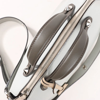 Fendi By The Way Medium Leather 2Way Handbag in Blue 8BL124