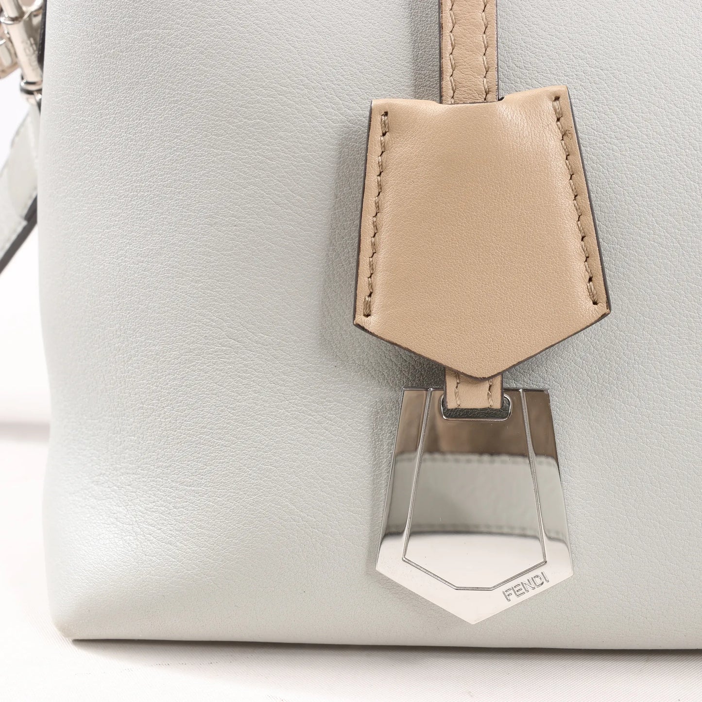 Fendi By The Way Medium Leather 2Way Handbag in Blue 8BL124