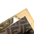 FENDI First Boa x Leather Crossbody bag in Pink 8BP129
