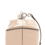 FENDI First Patent Leather Crossbody bag in Beige 8BP137