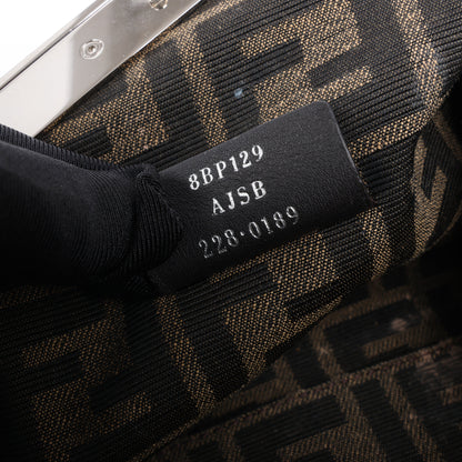 FENDI First Leather x Suede Shoulder bag in Beige 8BP129