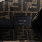 FENDI First Leather x Suede Shoulder bag in Beige 8BP129