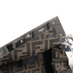 FENDI First Leather x Suede Shoulder bag in Beige 8BP129