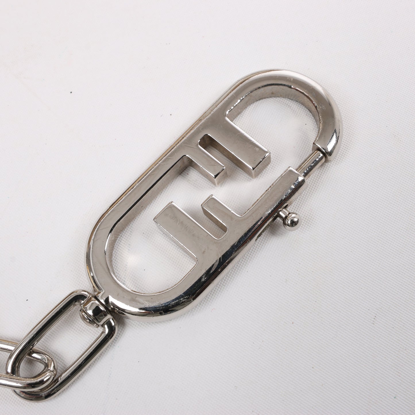 FENDI First Leather x Suede Shoulder bag in Beige 8BP129