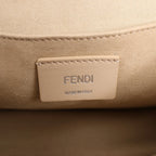 FENDI Kan I Leather 2Way Handbag in Blue 8BT283