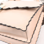 FENDI Kan I Leather 2Way Handbag in Pink 8BT283
