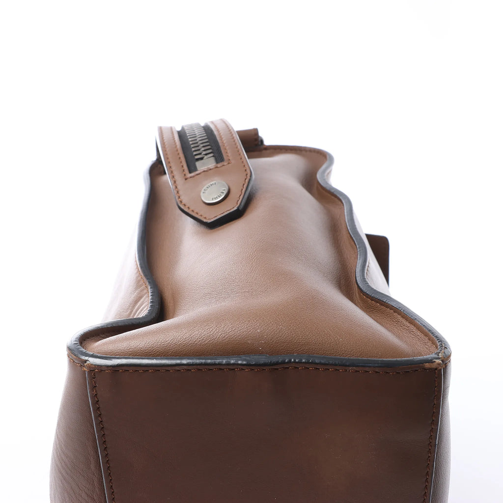 Fendi Lui Urban Leather 2Way Handbag in Brown 7VA400