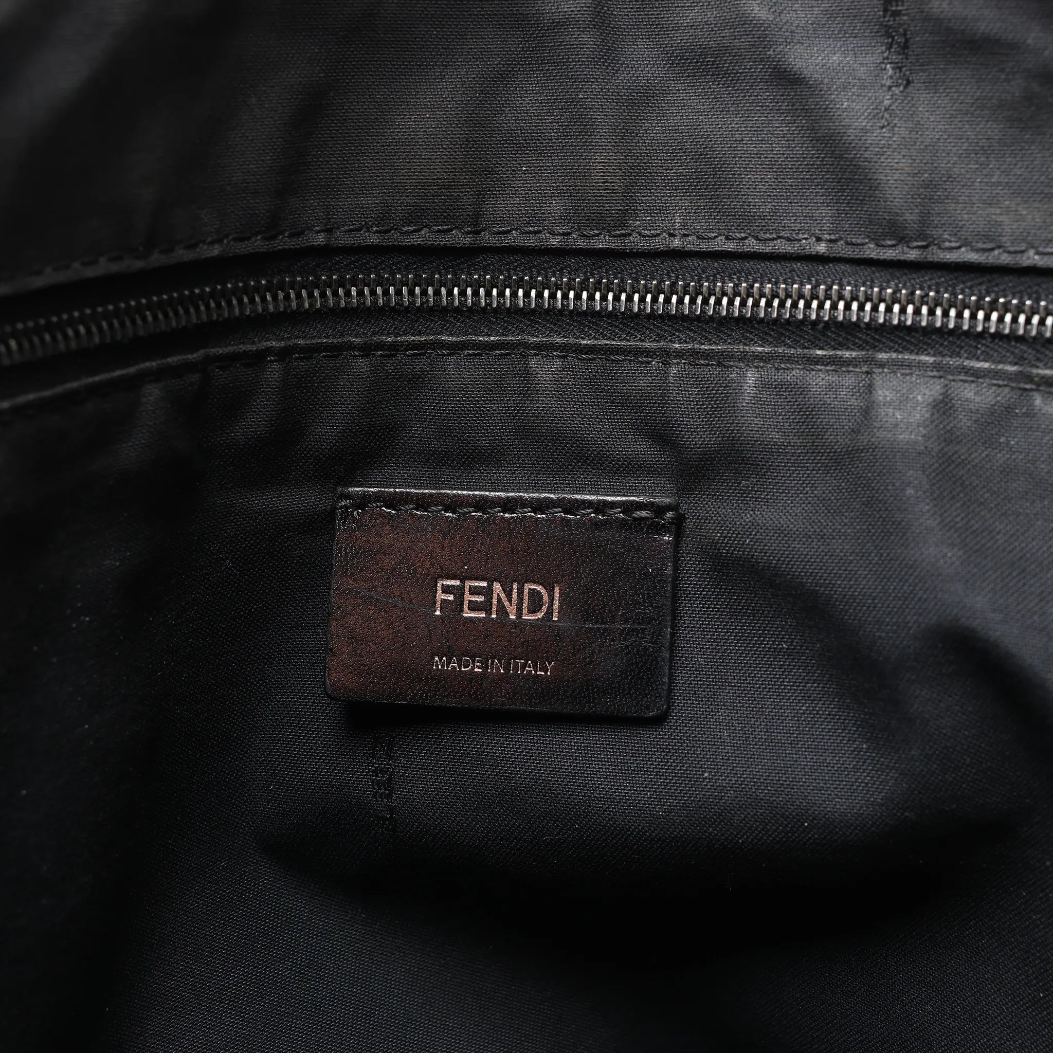 Fendi Lui Urban Leather 2Way Handbag in Brown 7VA400