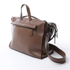 Fendi Lui Urban Leather 2Way Handbag in Brown 7VA400