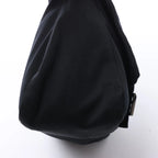 FENDI Mamma Baguette Jersey & Leather Shoulder bag in Black