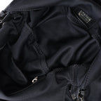 FENDI Mamma Baguette Jersey & Leather Shoulder bag in Black