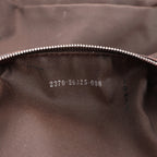 FENDI Mamma Baguette Zucchino Canvas & Leather Shoulder bag in Beige 26325