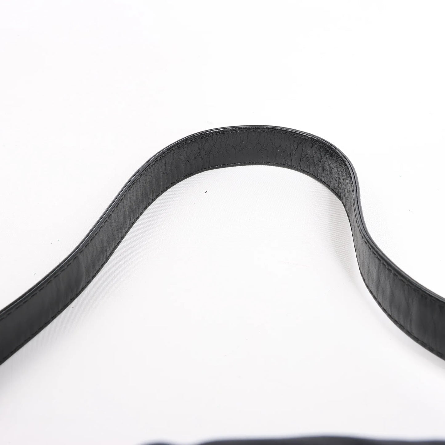 Sac à bandoulière FENDI Zucchino Mamma Baguette en nylon et cuir noir