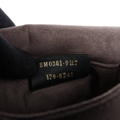 Sac à bandoulière en cuir FENDI Mini Kan I avec chaîne, doré 8M0381