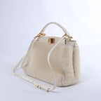 Bolso de mano Fendi Peekaboo Mini de piel bidireccional en verde 8BN244