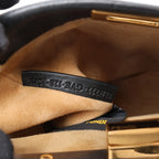 Fendi Peekaboo Mini Leather 2Way Handbag in Black 8BN227