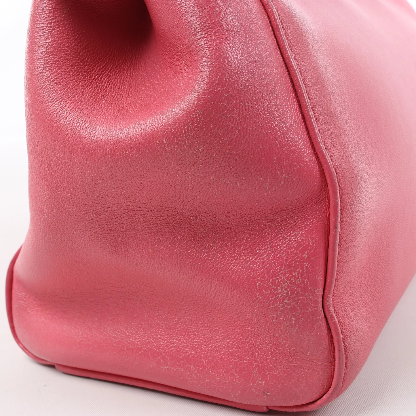 Fendi Peekaboo Mini Leather 2Way Handbag in Pink