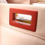 Fendi Peekaboo Mini Leather 2Way Handbag in Pink 8BN244