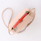 Fendi Peekaboo Mini Leather 2Way Handbag in Pink 8BN244