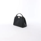Fendi Peekaboo Mini Leather 2Way Handbag in Black 8BN244