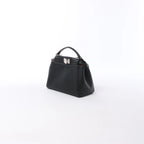 Fendi Peekaboo Mini Leather 2Way Handbag in Black 8BN244