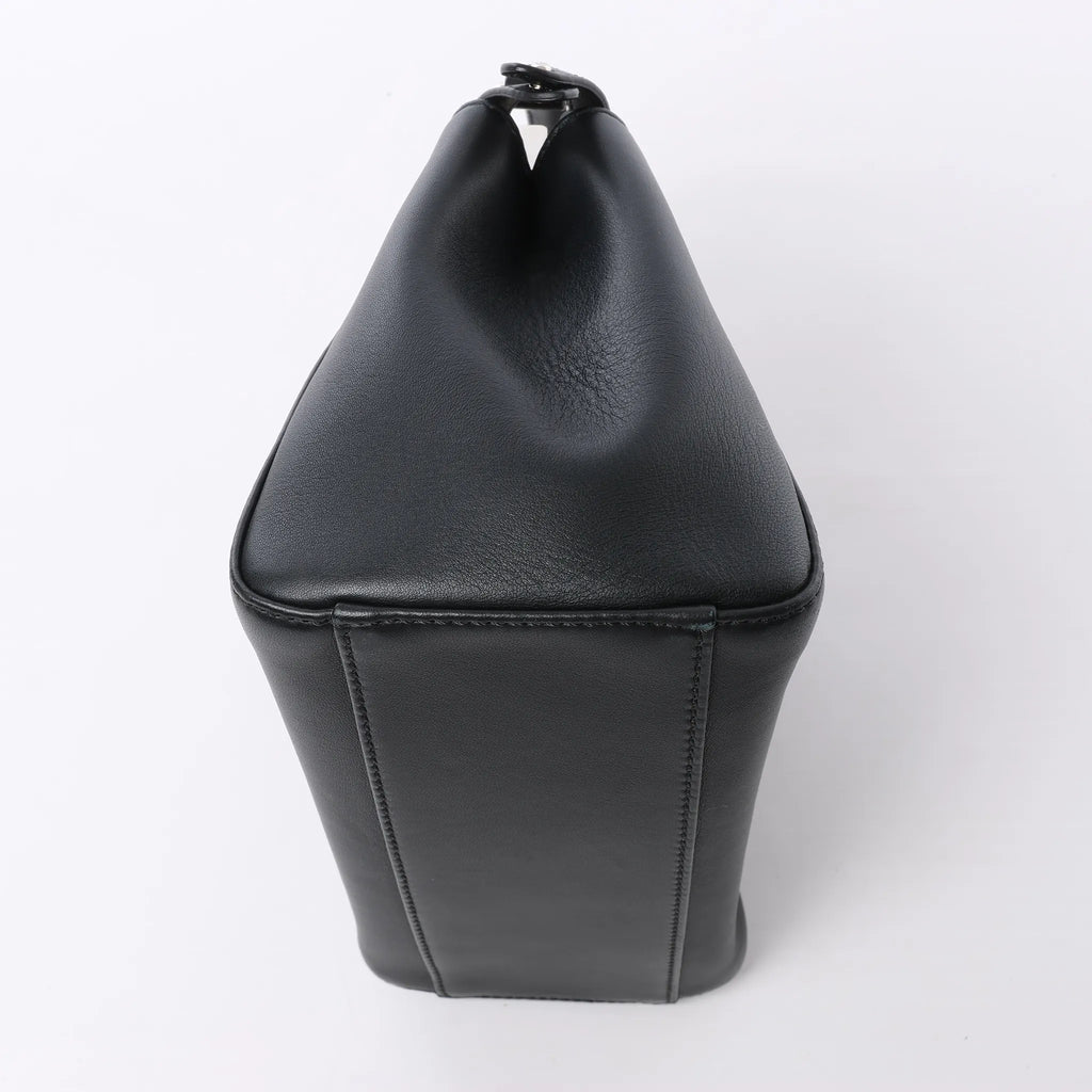 Fendi Peekaboo Mini Leather 2Way Handbag in Black 8BN244