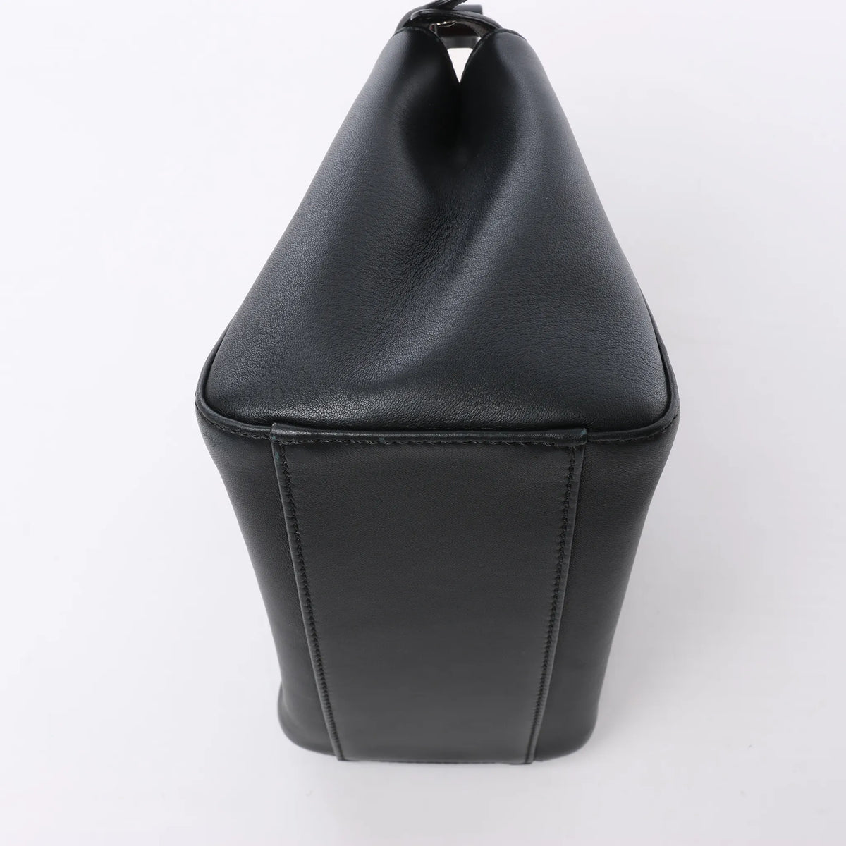 Fendi Peekaboo Mini Leather 2Way Handbag in Black 8BN244