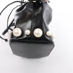 Bolso de hombro Fendi Mon Tresor Mini 2Way en rojo 8BS010
