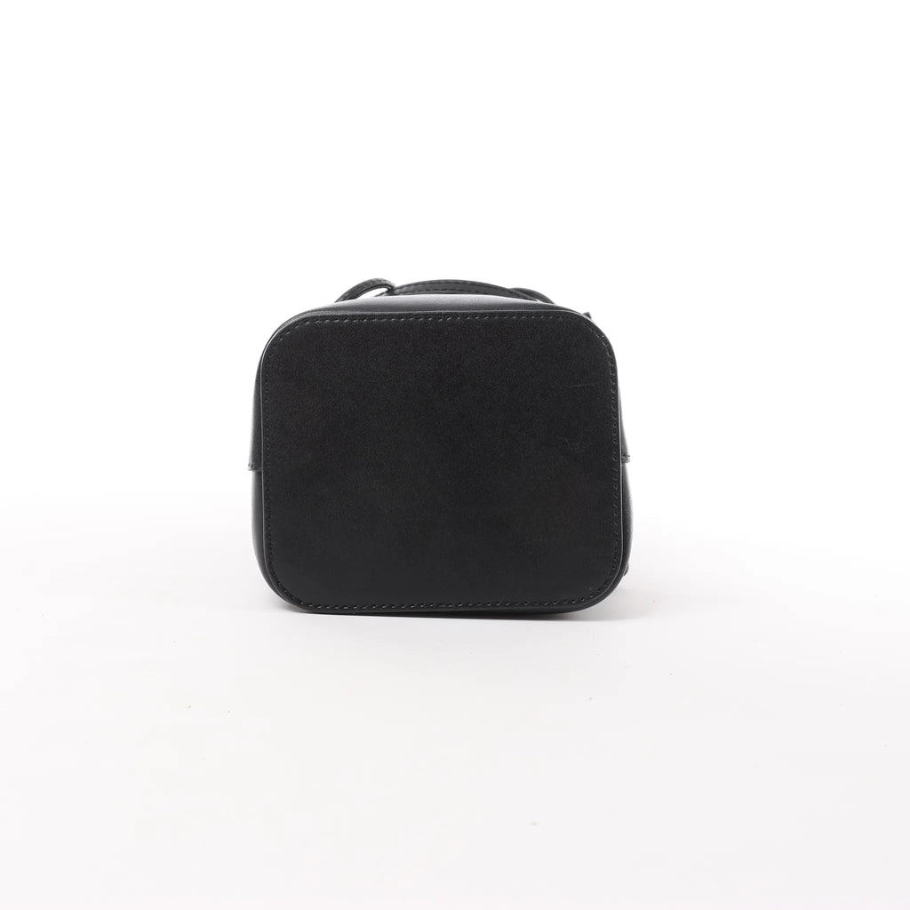 Fendi Mon Tresor Mini Leather 2Way Crossbody Bag in Black 8BS010