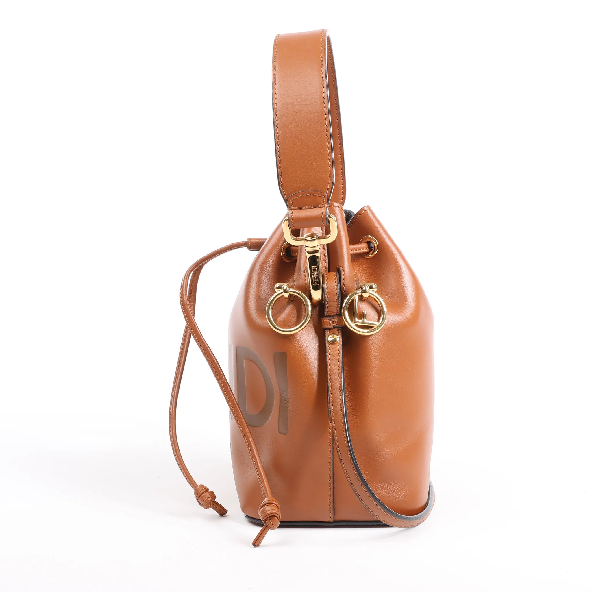 Fendi Mon Tresor Mini 2Way Shoulder Bag in Brown 8BS010