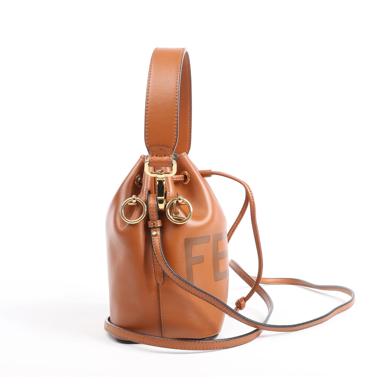 Fendi Mon Tresor Mini 2Way Shoulder Bag in Brown 8BS010