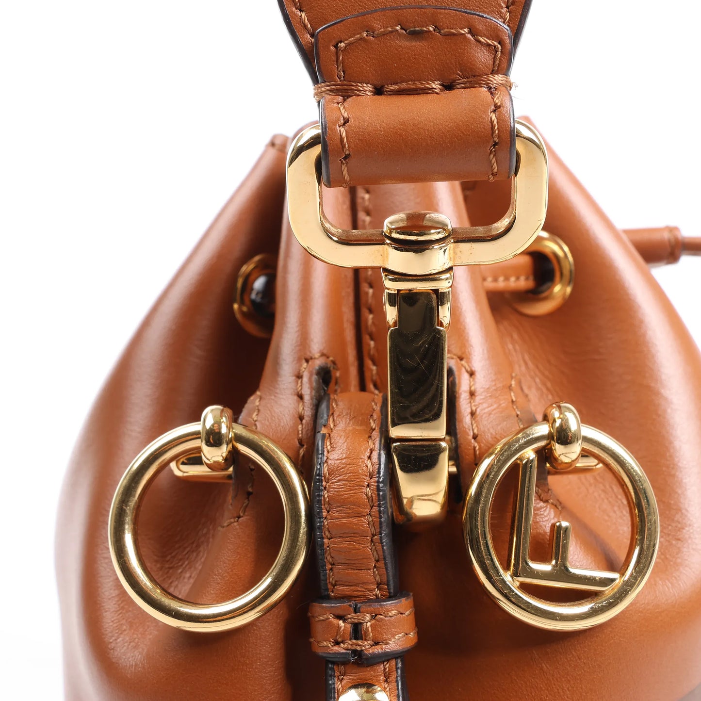 Fendi Mon Tresor Mini 2Way Shoulder Bag in Brown 8BS010