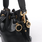 Fendi Mon Tresor Mini Leather 2Way Crossbody Bag in Black 8BS010