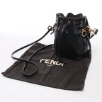 Fendi Mon Tresor Mini Leather 2Way Crossbody Bag in Black 8BS010