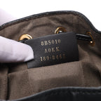 Fendi Mon Tresor Mini Leather 2Way Crossbody Bag in Black 8BS010