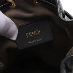 Fendi Mon Tresor Mini Leather 2Way Crossbody Bag in Black 8BS010