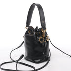 Fendi Mon Tresor Mini Leather 2Way Crossbody Bag in Black 8BS010