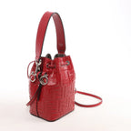 Fendi Mon Tresor Mini 2Way Shoulder Bag in Red 8BS010