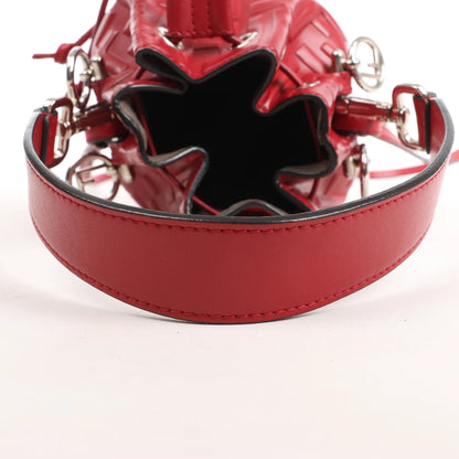 Fendi Mon Tresor Mini 2Way Shoulder Bag in Red 8BS010