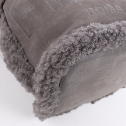 Fendi Mon Tresor Mini Mouton 2Way Shoulder Bag in Gray 8BS010