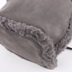 Fendi Mon Tresor Mini Mouton 2Way Shoulder Bag in Gray 8BS010