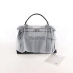 Fendi Peekaboo Regular Selleria Leather Handbag in Black 8BN226