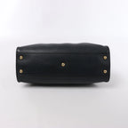 Bolso de piel Fendi Peekaboo Regular Selleria en Greige 8BN290