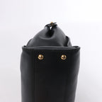 Bolso de piel Fendi Peekaboo Regular Selleria en Greige 8BN290