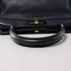 Bolso de piel Fendi Peekaboo Regular Selleria en Greige 8BN290