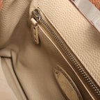Fendi Peekaboo Regular Selleria Leather 2way Handbag in Beige 8BN226