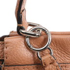 Fendi Peekaboo Regular Selleria Leather 2way Handbag in Beige 8BN226
