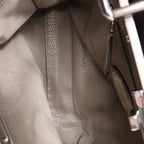 Fendi Peekaboo Regular Selleria Leather Handbag in Greige 8BN290