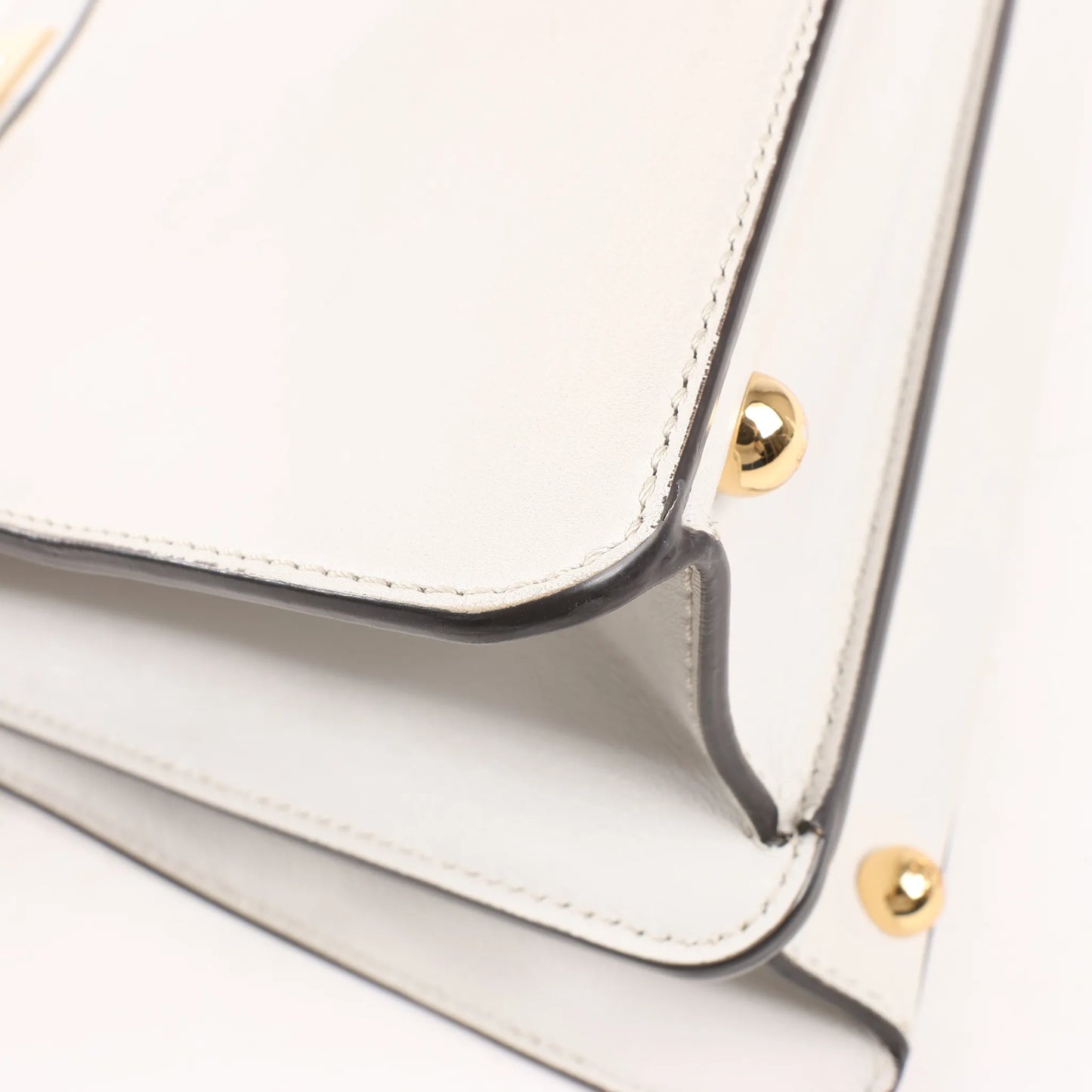 Fendi Peekaboo Medium Leather 2Way Handbag in Gray 8BN321